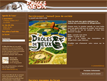 Tablet Screenshot of droles-de-jeux.org